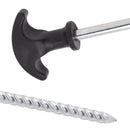 teltpløkker 12 stk. 17 cm Ø7 mm galvaniseret stål