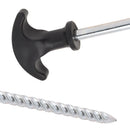 teltpløkker 24 stk. 30 cm Ø7 mm galvaniseret stål
