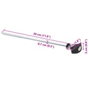 teltpløkker 24 stk. 30 cm Ø7 mm galvaniseret stål