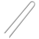 teltpløkker 12 stk. U-facon 41,5 cm Ø12 mm galvaniseret stål