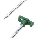 teltpløkker 12 stk. 25 cm 7 mm galvaniseret stål og PP