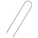 jordpløkker 25 stk. U-facon 15x3,5 cm galvaniseret stål