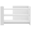 sofabord 80x50x50 cm konstrueret træ hvid