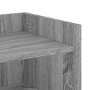 skænk 45x35x75 cm konstrueret træ grå sonoma-eg