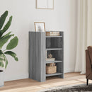 skænk 45x35x75 cm konstrueret træ grå sonoma-eg