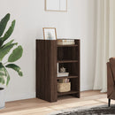 skænk 45x35x75 cm konstrueret træ brun egetræsfarve