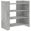 skænk 73,5x35x75 cm konstrueret træ betongrå