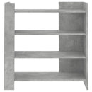 skænk 73,5x35x75 cm konstrueret træ betongrå
