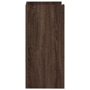 skænk 45x35x75 cm konstrueret træ brun egetræsfarve
