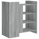 skænk 73,5x35x75 cm konstrueret træ grå sonoma-eg