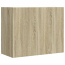 vægskab 75x35x60 cm konstrueret træ sonoma-eg