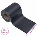 Haveafskærmninger 2 pcs Mørkegrå 35 x 0,19 m PVC