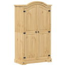 klædeskab Corona 102x52x186 cm massivt fyrretræ