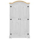 klædeskab Corona 102x52x186 cm massivt fyrretræ