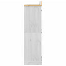 klædeskab Corona 151,5x52x186 cm massivt fyrretræ