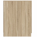 vaskemaskineskab 70,5x71,5x91,5 cm sonoma-eg