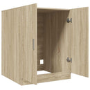 vaskemaskineskab 70,5x71,5x91,5 cm sonoma-eg