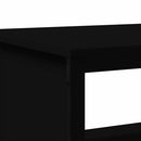 sofabord 100x51x40 cm konstrueret træ sort
