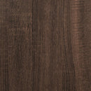 sofabord 100x51x40 cm konstrueret træ brun egetræsfarve