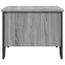 sofabord 100x51x40 cm konstrueret træ grå sonoma-eg