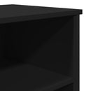 skænk 79,5x35,5x74,5 cm konstrueret træ brun egetræsfarve