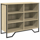 skænk 91x35,5x74,5 cm konstrueret træ sonoma-eg