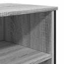skænk 91x35,5x74,5 cm konstrueret træ grå sonoma-eg