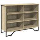 skænk 101x35,5x74,5 cm konstrueret træ sonoma-eg
