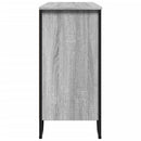 skænk 101x35,5x74,5 cm konstrueret træ grå sonoma-eg