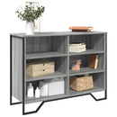 skænk 101x35,5x74,5 cm konstrueret træ grå sonoma-eg