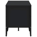 tv-bord 122x34x41 cm konstrueret træ sort