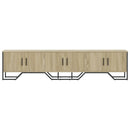 tv-bord 180x34x41 cm konstrueret træ sonoma-eg