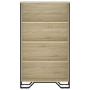 bogreol 80x31x137,5 cm konstrueret træ sonoma-eg