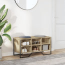 skoreol 90x38x45,5 cm konstrueret træ sonoma-eg