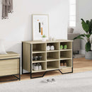 skoreol 90x38x61,5 cm konstrueret træ sonoma-eg