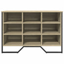 skoreol 90x38x61,5 cm konstrueret træ sonoma-eg