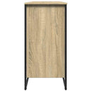 skoreol 80x38x78 cm konstrueret træ sonoma-eg