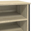 skoreol 80x38x78 cm konstrueret træ sonoma-eg