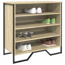 skoreol 80x38x78 cm konstrueret træ sonoma-eg