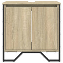 underskab til håndvask 60x35x60 cm konstrueret træ sonoma-eg