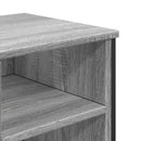 underskab til vask 91x35x60 cm konstrueret træ grå sonoma-eg
