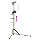 reparationsstativ til cykler 102-160 cm foldbart aluminium