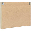 vitrineskab 100x8,5x75 cm konstrueret træ sonoma-eg