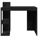 skrivebord 103,5x56,5x94 cm konstrueret træ sort