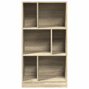 bogreol 57x28,5x107,5 cm konstrueret træ sonoma-eg
