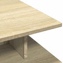 sofabord 102x55x35 cm konstrueret træ sonoma-eg