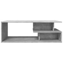 sofabord 102x55x35 cm konstrueret træ betongrå