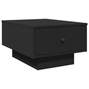 sofabord 60x45x31 cm konstrueret træ sort