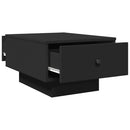 sofabord 60x45x31 cm konstrueret træ sort