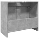 underskab til håndvask 63x29x55 cm konstrueret træ betongrå